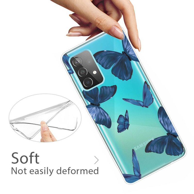 Θήκη Samsung Galaxy A72 4G / A72 5G Άγριες Πεταλούδες
