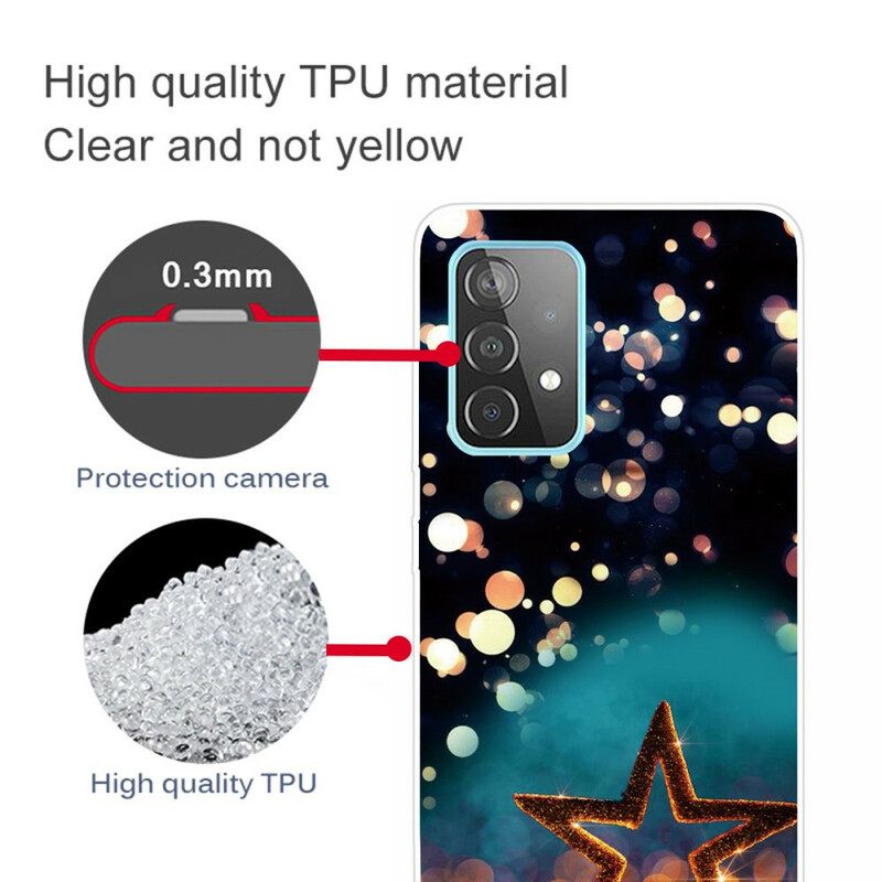 Θήκη Samsung Galaxy A72 4G / A72 5G Ευέλικτο Αστέρι