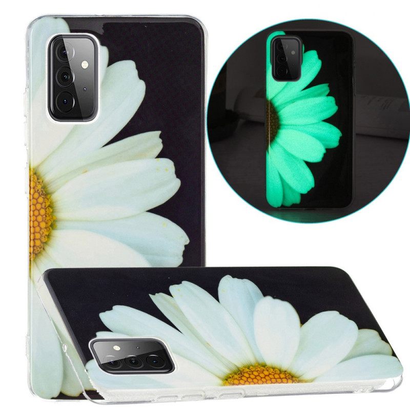 Θήκη Samsung Galaxy A72 4G / A72 5G Σειρά Fluorescent Flower