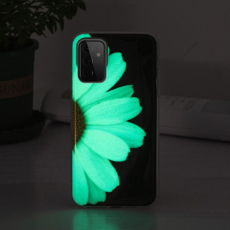 Θήκη Samsung Galaxy A72 4G / A72 5G Σειρά Fluorescent Flower