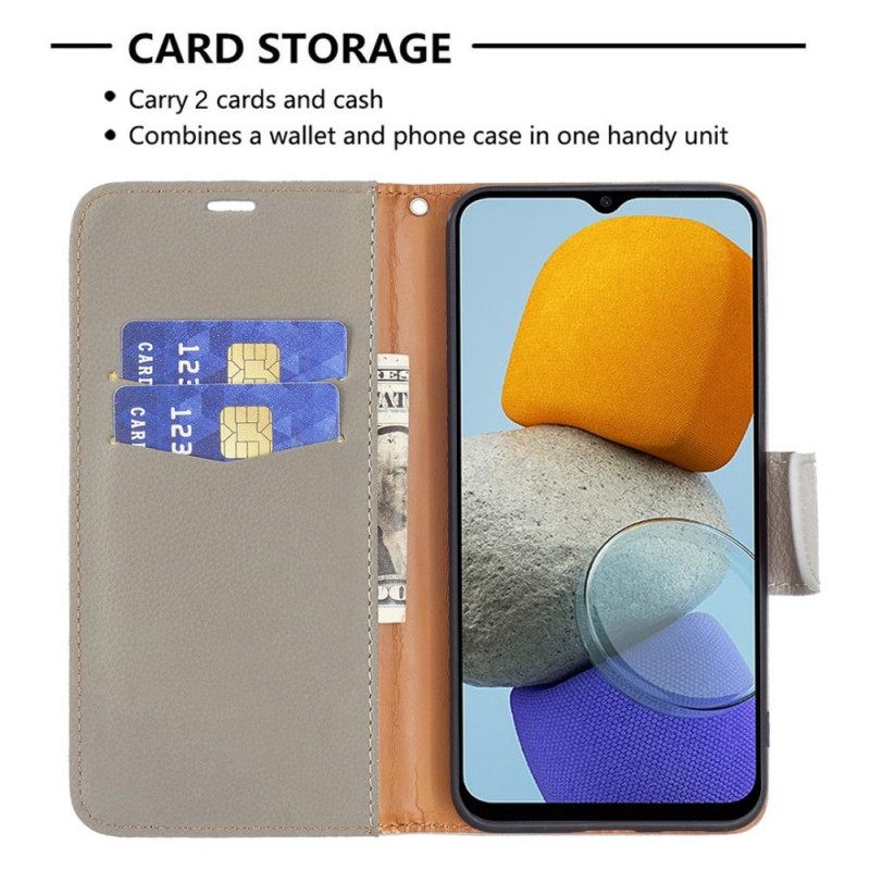 Κάλυμμα Samsung Galaxy M53 5G με κορδονι Λοξό Κούμπωμα Με Λουράκι