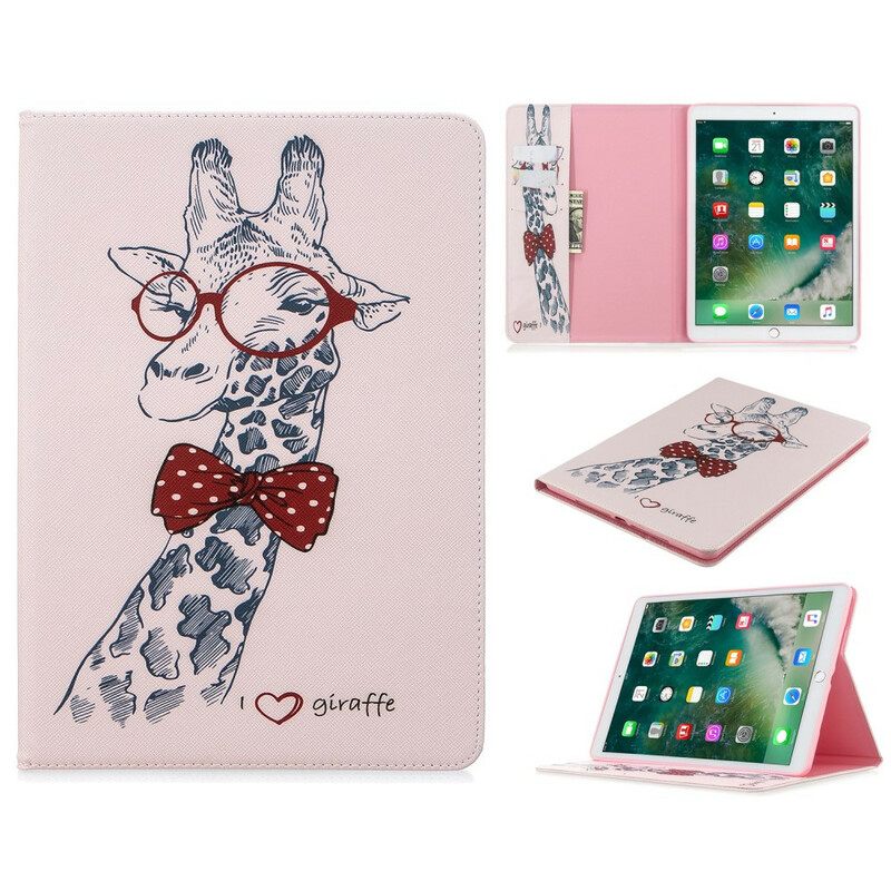 Θήκη Flip iPad 10.2" (2020) (2019) Εγκεφαλική Καμηλοπάρδαλη