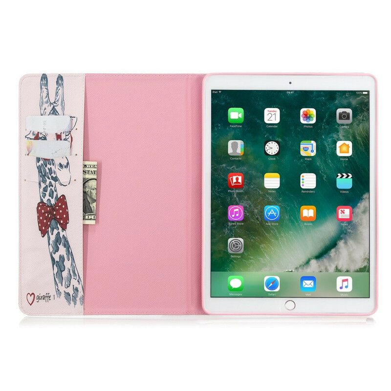 Θήκη Flip iPad 10.2" (2020) (2019) Εγκεφαλική Καμηλοπάρδαλη