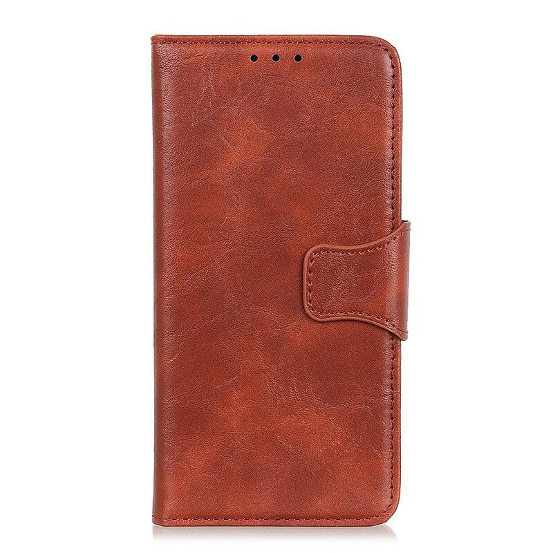 Κάλυμμα Poco X3 / X3 Pro / X3 NFC Δερμάτινο Σπαστό Κούμπωμα