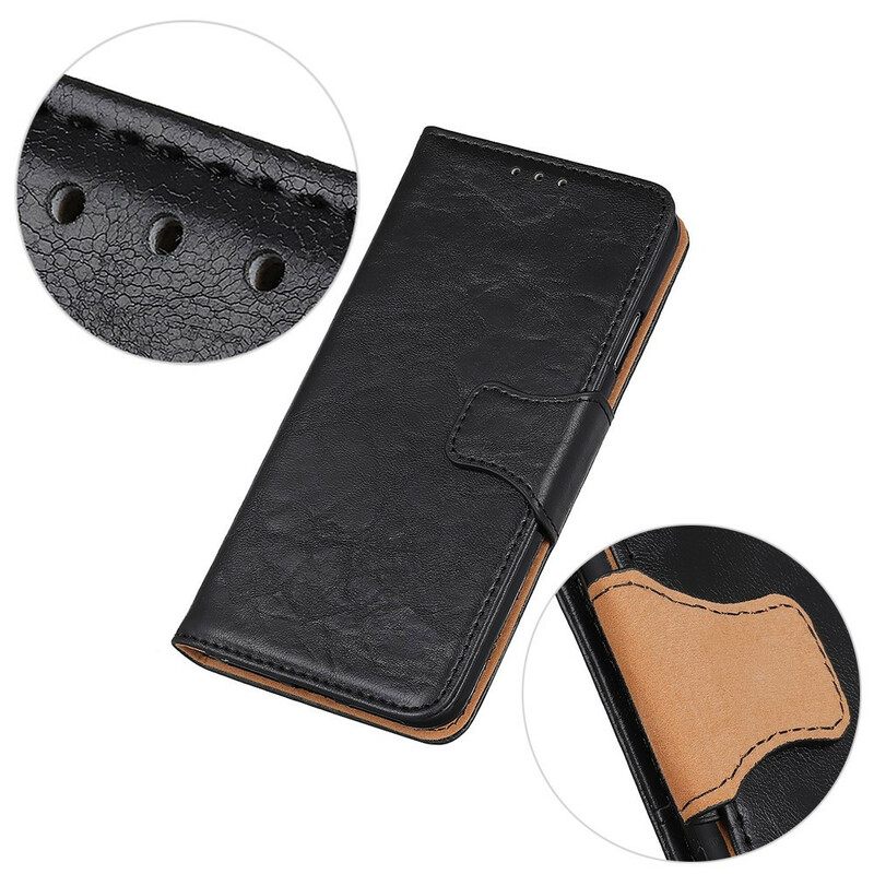 Κάλυμμα Poco X3 / X3 Pro / X3 NFC Δερμάτινο Σπαστό Κούμπωμα