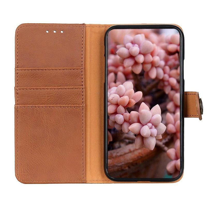 Κάλυμμα Asus Zenfone 8 Flip Θήκη Flip Faux Leather Khazneh Flip
