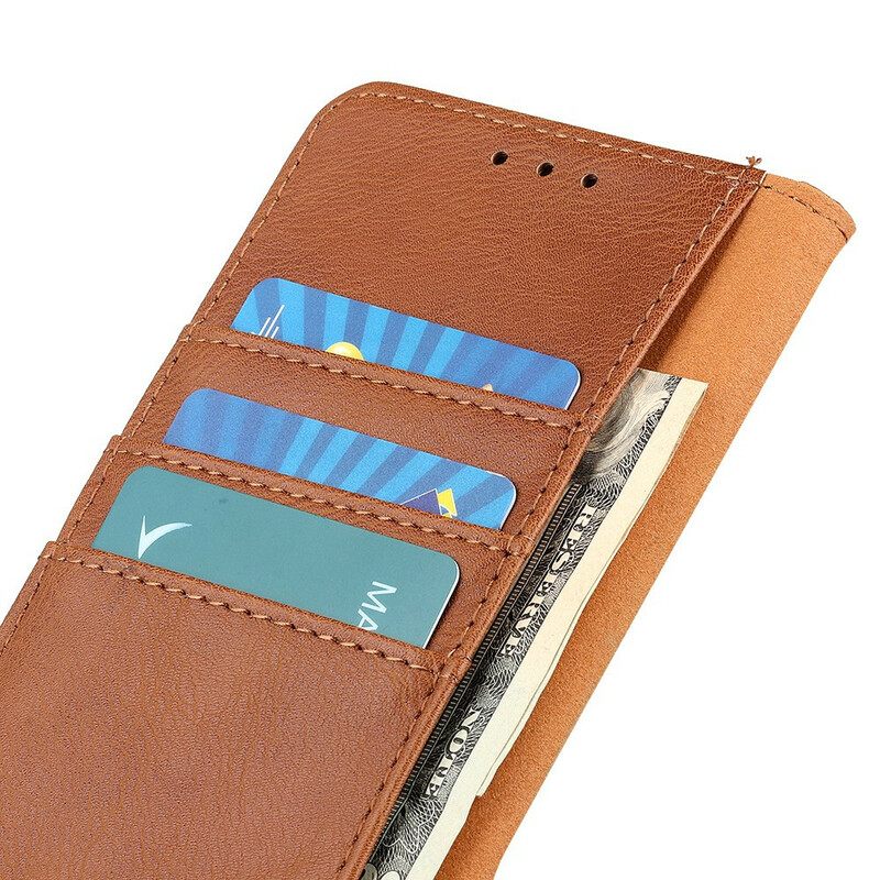Κάλυμμα Asus Zenfone 8 Flip Θήκη Flip Faux Leather Khazneh Flip