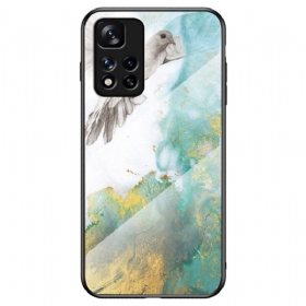 Θήκη Xiaomi Redmi Note 11 Pro Plus 5G Χρώματα Μαρμάρου Σκληρυμένο Γυαλί