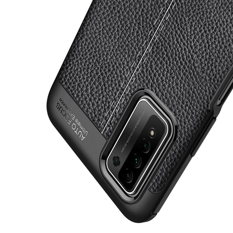 θηκη κινητου Honor 10X Lite Δερμάτινο Εφέ Litchi Double Line