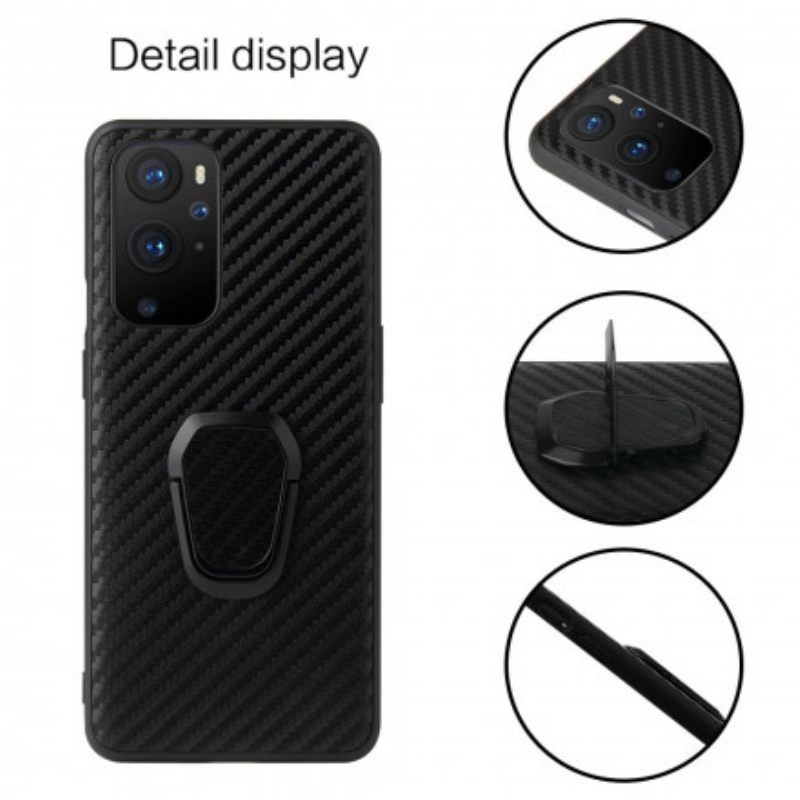 Θήκη OnePlus 9 Pro Black Glitter Ring-support