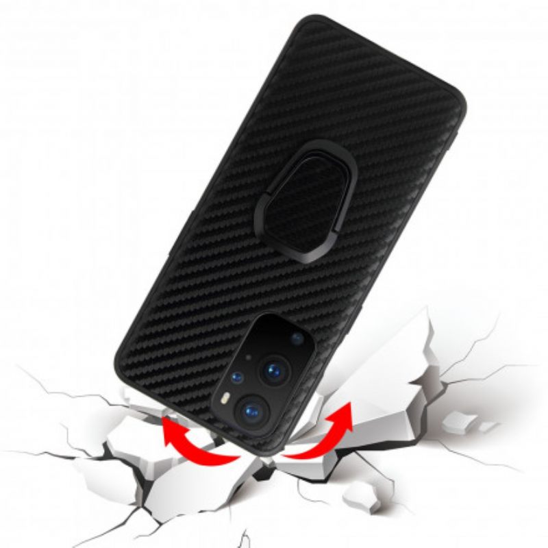Θήκη OnePlus 9 Pro Black Glitter Ring-support