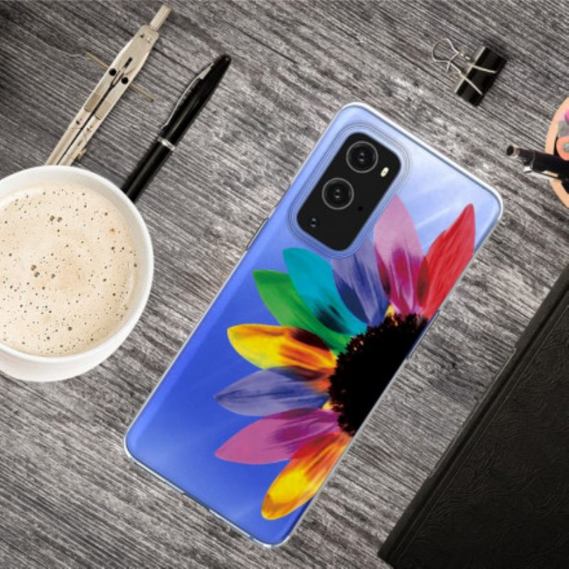Θήκη OnePlus 9 Pro Πολύχρωμο Λουλούδι