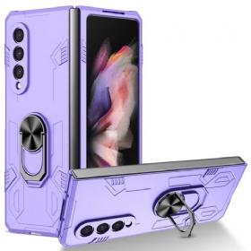 Θήκη Samsung Galaxy Z Fold 4 Διυλικό Και Περιστροφικός Δακτύλιος