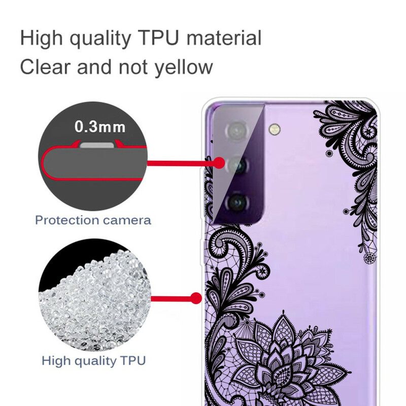 Θήκη Samsung Galaxy S21 5G Υπέροχη Δαντέλα