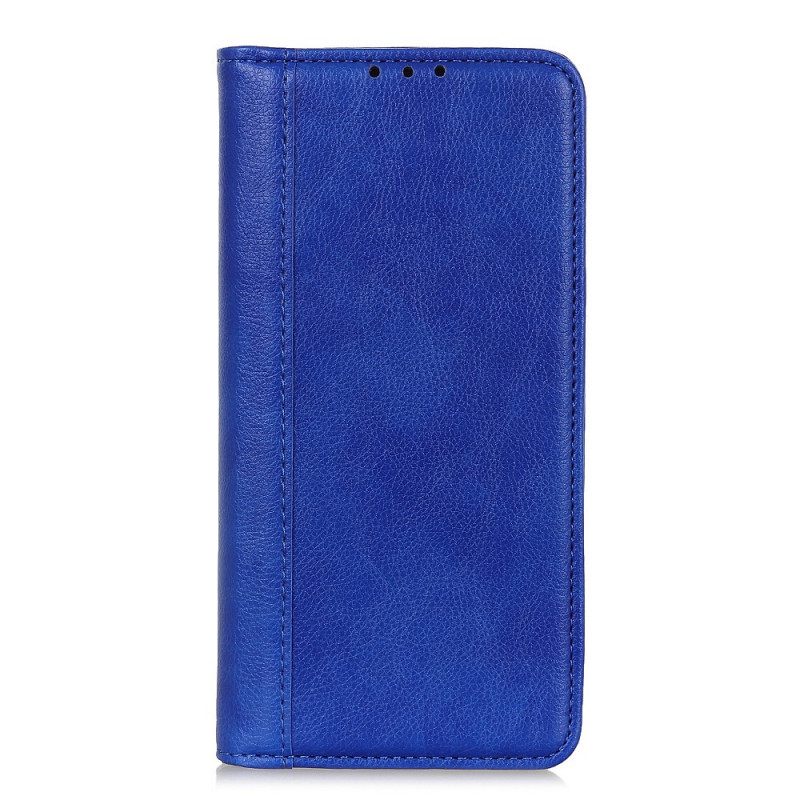 θηκη κινητου Poco M4 Pro 5G Θήκη Flip Elegance Split Leather Litchi