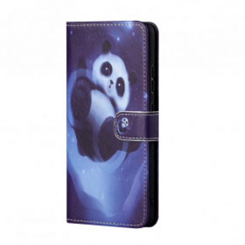 Κάλυμμα Xiaomi Redmi 10 με κορδονι Panda Space Με Κορδόνι
