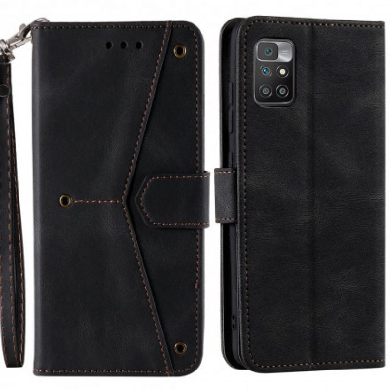 Κάλυμμα Xiaomi Redmi 10 Ραφές Skin-touch