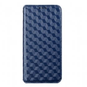 θηκη κινητου Xiaomi Redmi 10 Θήκη Flip Εφέ Δέρματος Με Διαμάντια
