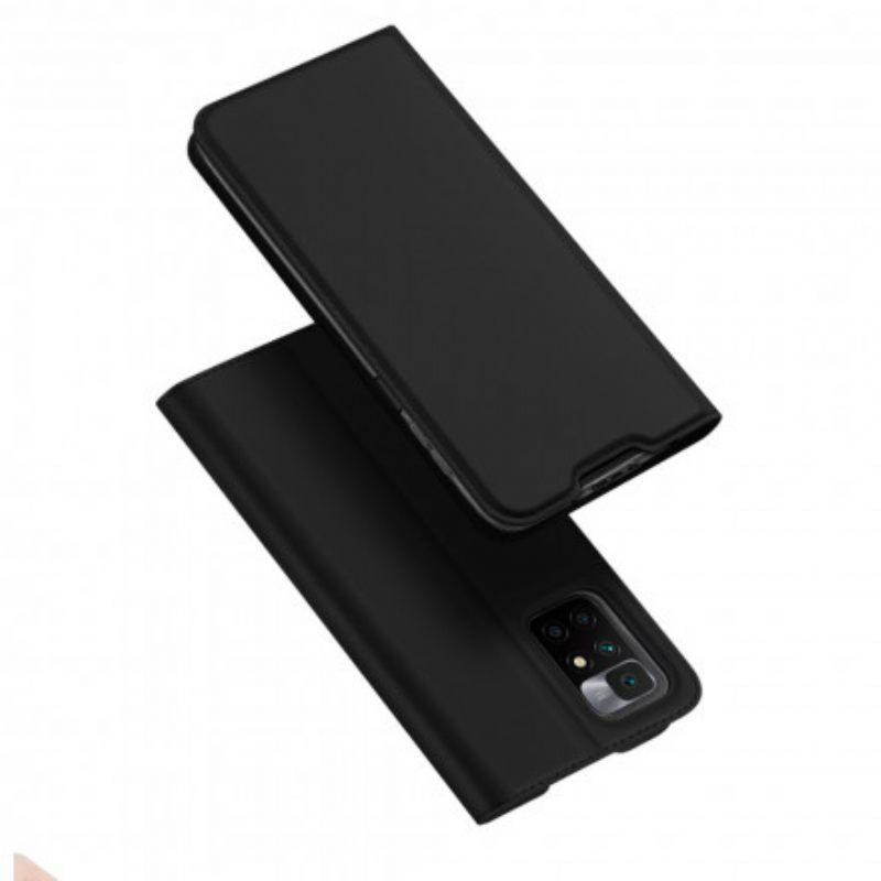 θηκη κινητου Xiaomi Redmi 10 Θήκη Flip Skin Pro Σειρά Dux Ducis