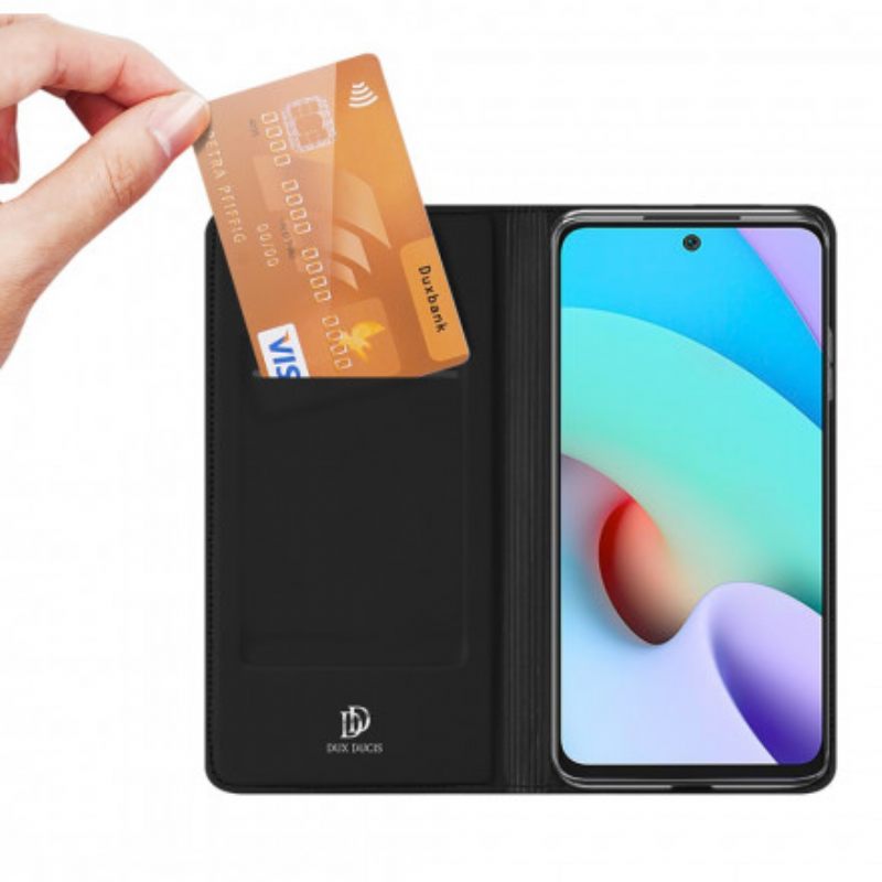 θηκη κινητου Xiaomi Redmi 10 Θήκη Flip Skin Pro Σειρά Dux Ducis