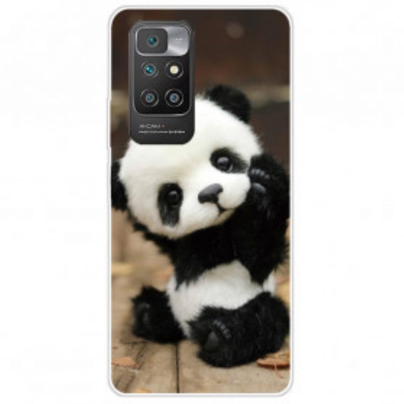 Θήκη Xiaomi Redmi 10 Ευέλικτο Panda