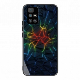 Θήκη Xiaomi Redmi 10 Γυαλί Geometry Tempered Glass