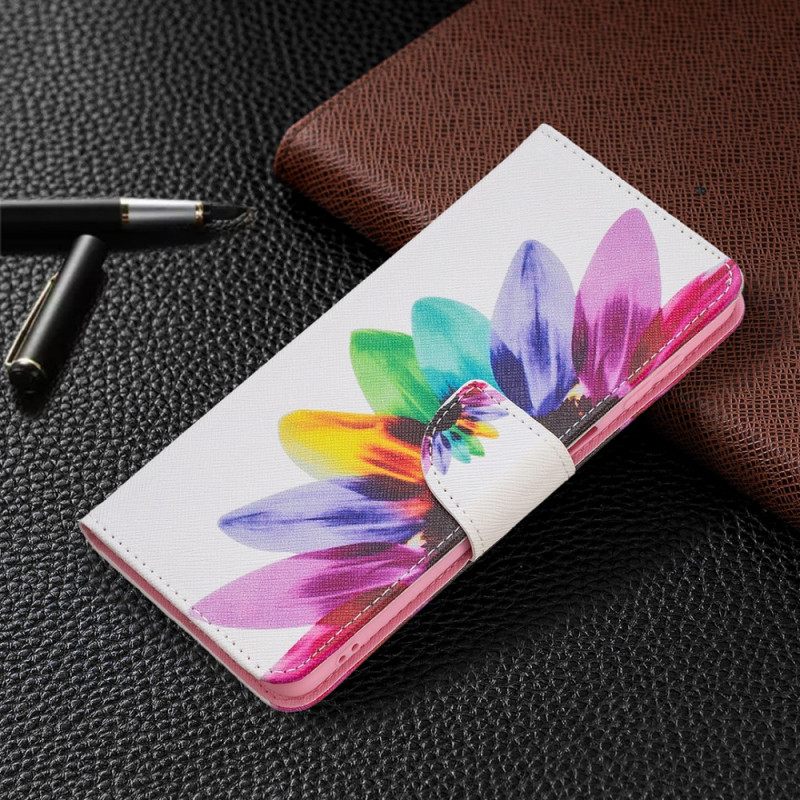 Κάλυμμα Samsung Galaxy M52 5G Λουλούδι