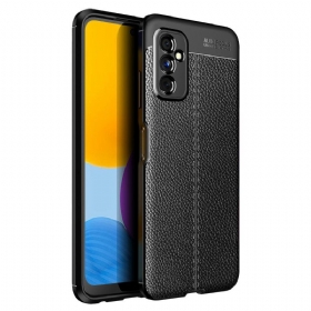 θηκη κινητου Samsung Galaxy M52 5G Δερμάτινο Εφέ Litchi Double Line