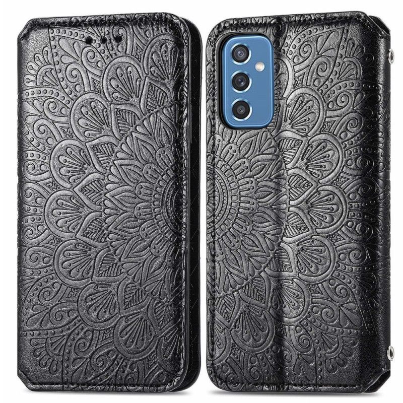 θηκη κινητου Samsung Galaxy M52 5G Θήκη Flip Faux Leather Antique