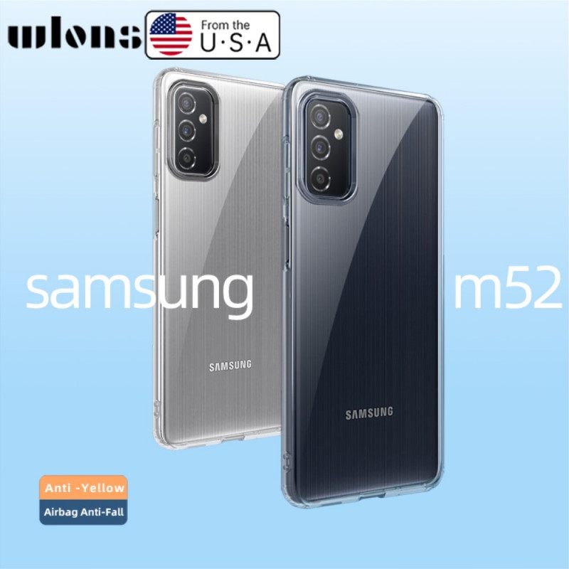 Θήκη Samsung Galaxy M52 5G Fukela Διαφανές