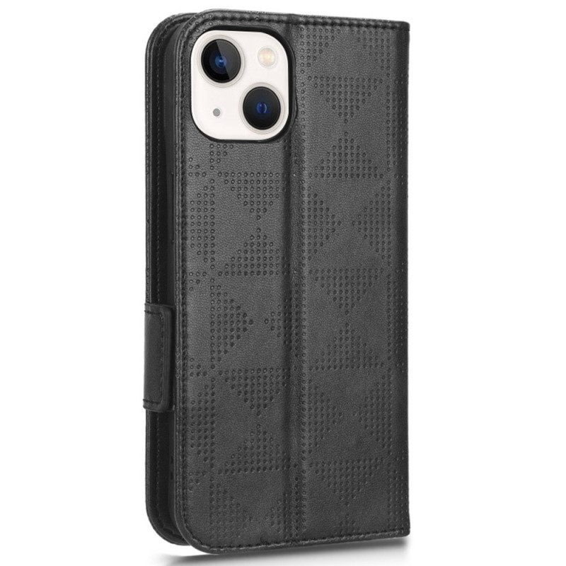 Κάλυμμα iPhone 14 Τρίγωνα Με Κορδόνι