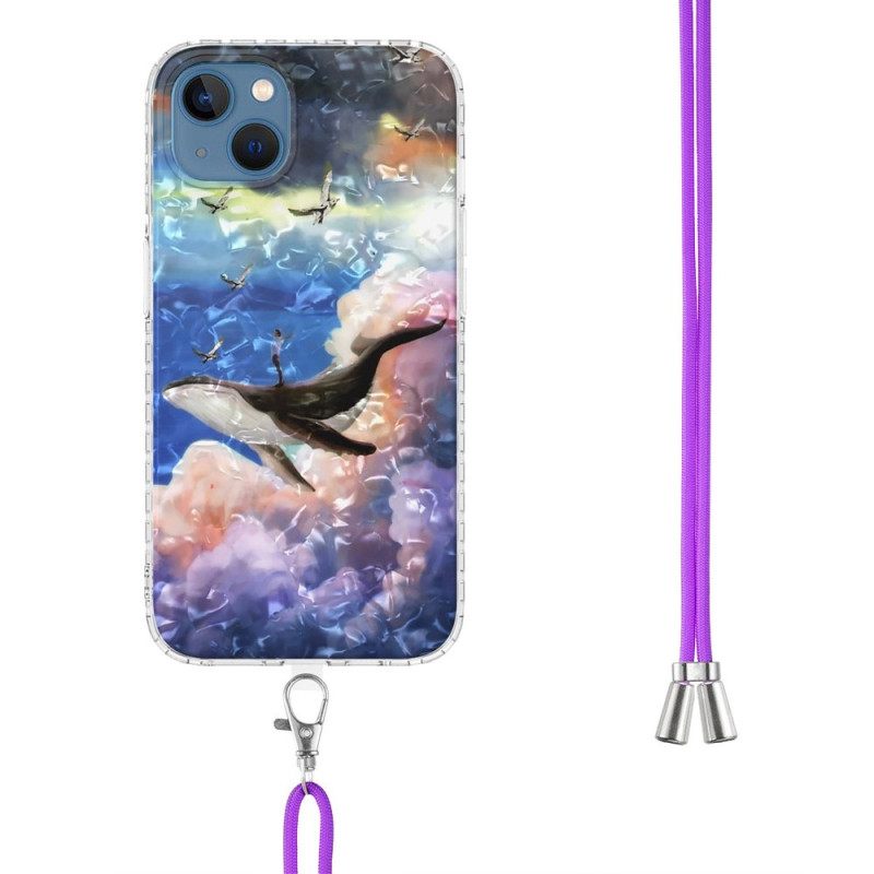 Θήκη iPhone 14 Στυλιζαρισμένη Φάλαινα