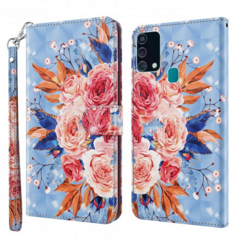 Κάλυμμα Samsung Galaxy A32 5G Ρομαντικό Φωτιστικό Σημείο Με Κορδόνι