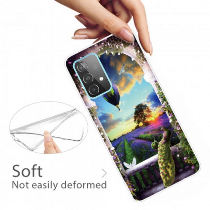 θηκη κινητου Samsung Galaxy A32 5G Ευέλικτο Αερόστατο