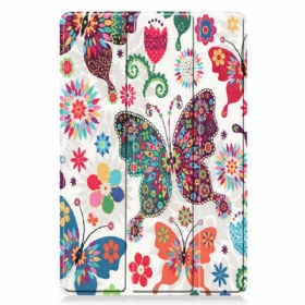 θηκη κινητου Samsung Galaxy Tab S8 / Tab S7 Vintage Θήκη Για Στυλό Λουλουδιών