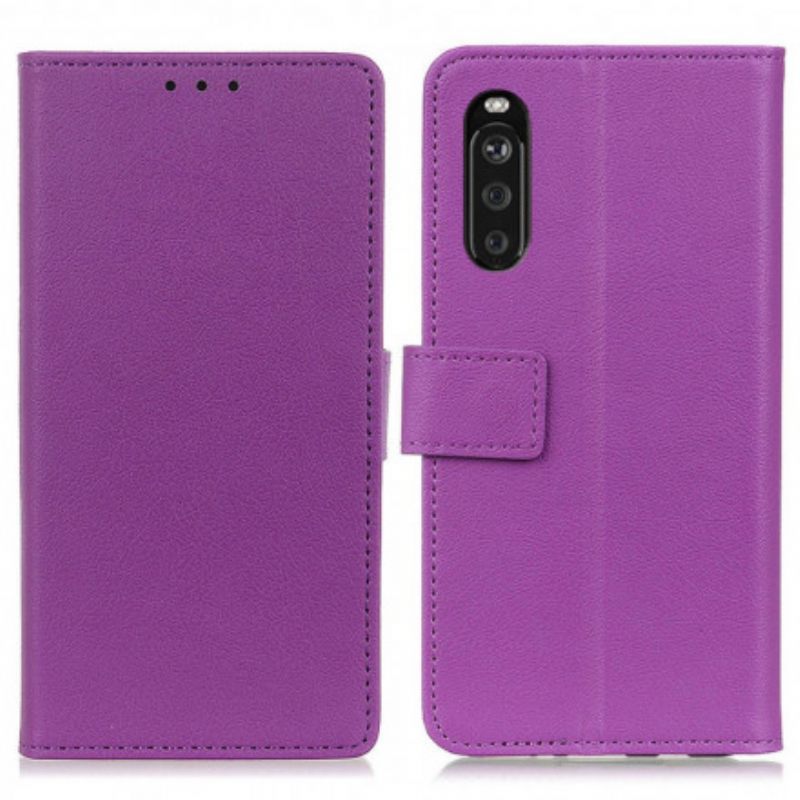 δερματινη θηκη Sony Xperia 5 III Κλασικό Συνθετικό Δέρμα