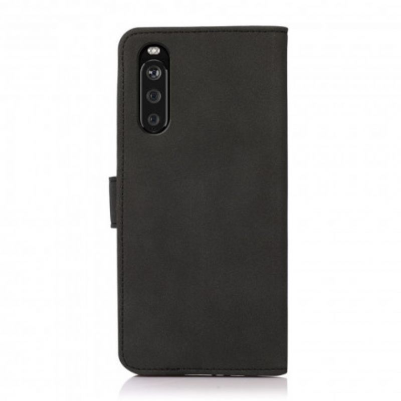 Κάλυμμα Sony Xperia 5 III Khazneh Fashion Leather Effect