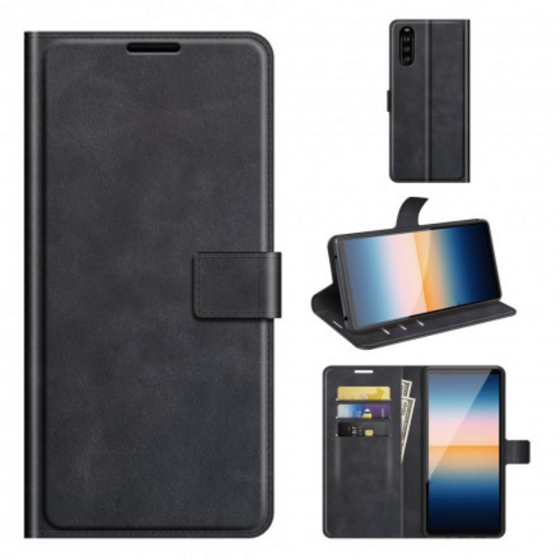 Κάλυμμα Sony Xperia 5 III Slim Extreme Leather Effect