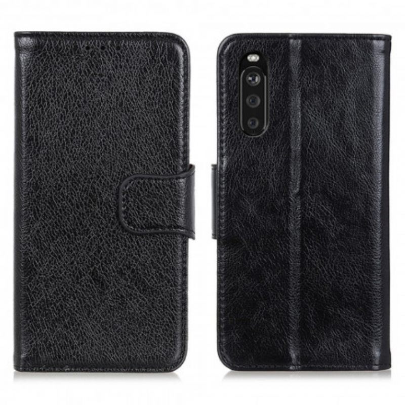 Κάλυμμα Sony Xperia 5 III Split Nappa Leather