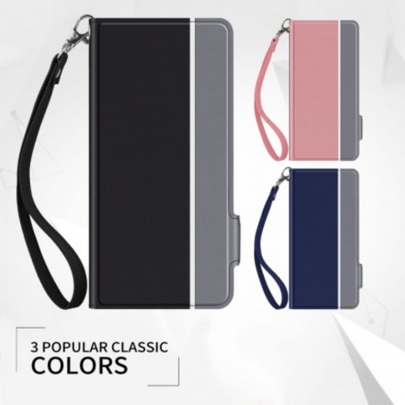 Θήκη Flip Sony Xperia 5 III Σειρά Bicolor Baiyu