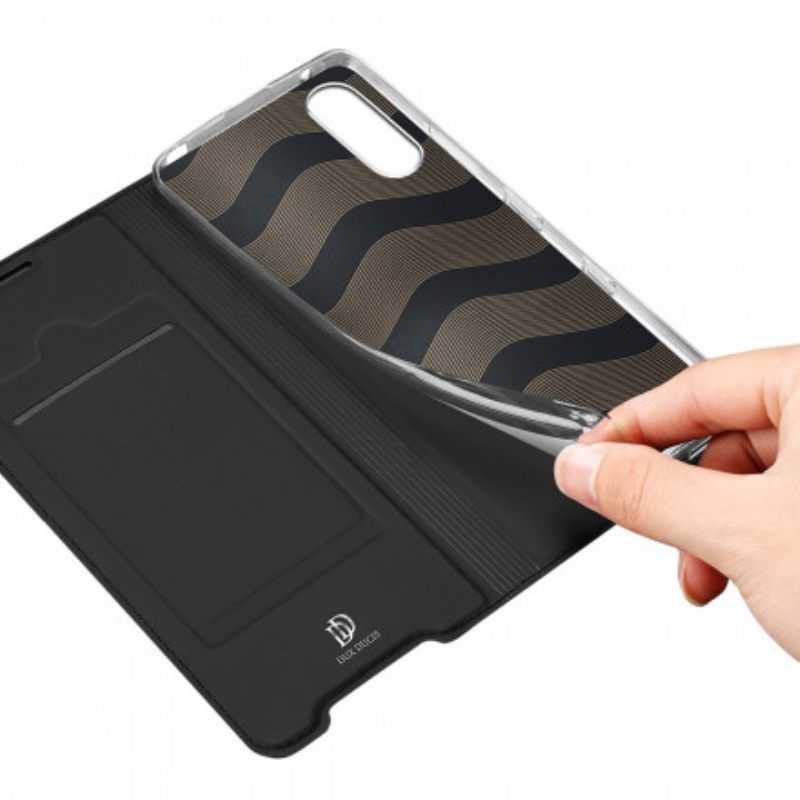 θηκη κινητου Sony Xperia 5 III Θήκη Flip Skin Pro Dux Ducis