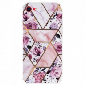 Θήκη iPhone SE 3 / SE 2 / 8 / 7 Γεωμετρικό Μάρμαρο