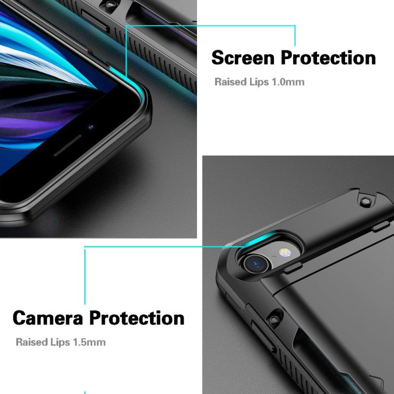 θηκη κινητου iPhone SE 3 / SE 2 / 8 / 7 Θήκη 4 Κάτοχοι Καρτών