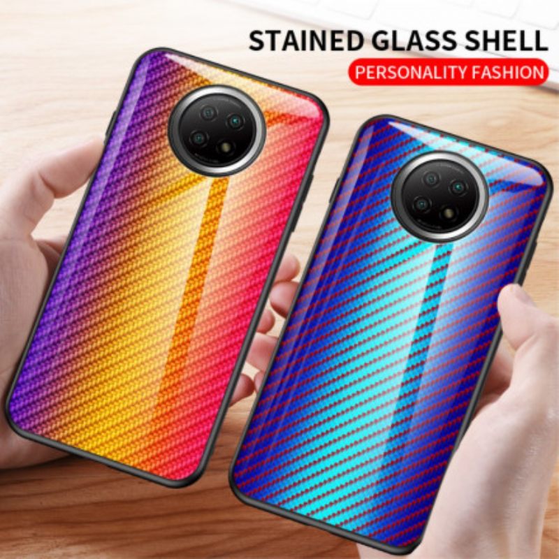 Θήκη Xiaomi Redmi Note 9 5G Γυαλί Από Ανθρακονήματα