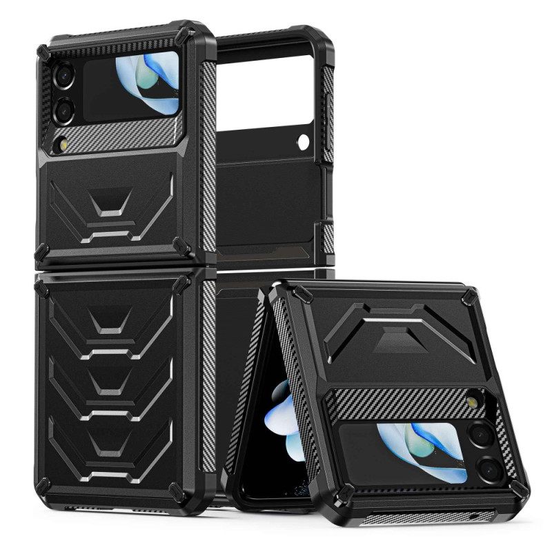 Θήκη Samsung Galaxy Z Flip 4 Θήκη Flip Σούπερ Ανθεκτικό