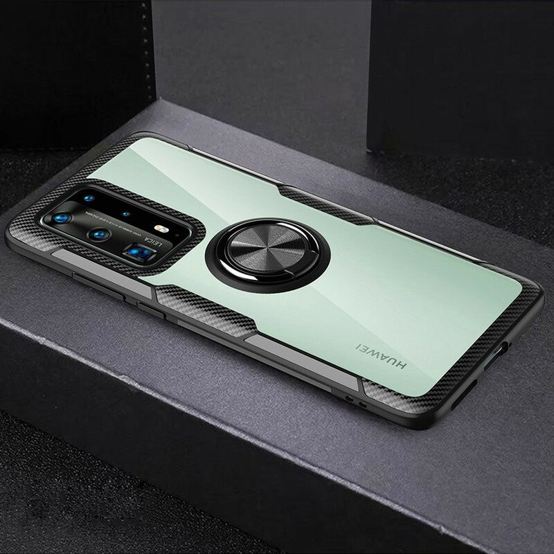 θηκη κινητου Huawei P40 Pro Κλασικό Δερμάτινο Στυλ Litchi