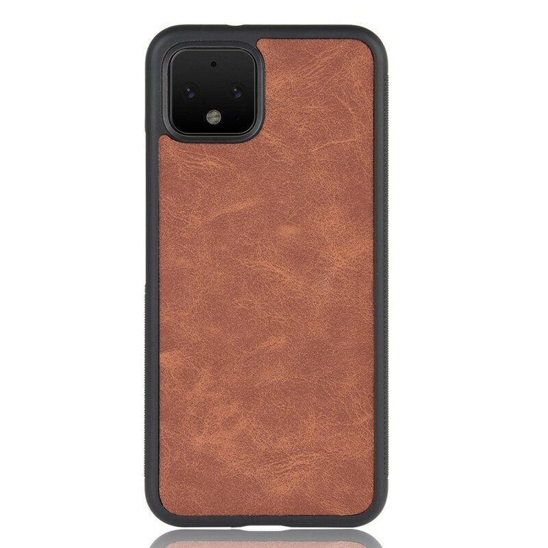 θηκη κινητου Google Pixel 4 Δερμάτινο Εφέ Vintage Look