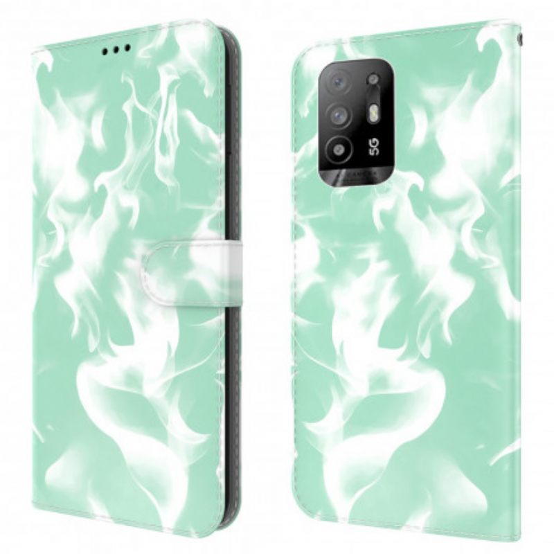 Θήκη Flip Oppo A94 5G Αφηρημένο Μοτίβο