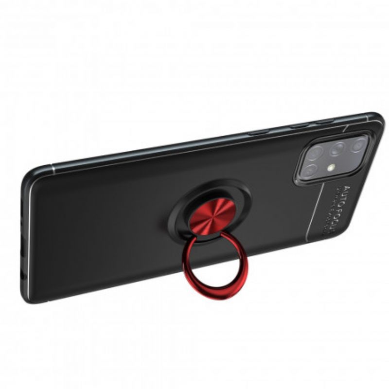 θηκη κινητου Samsung Galaxy A71 5G Περιστροφικός Δακτύλιος Lenuo