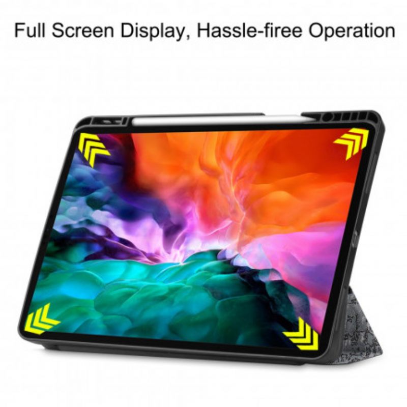 θηκη κινητου iPad Pro 12.9" (2022) Θήκη Γραφίδας Πύργου Του Άιφελ